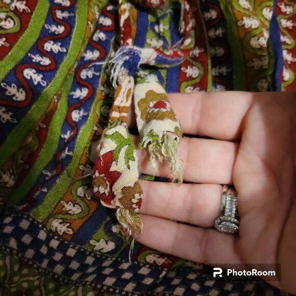 Ana & Kate Multicolored Bohemian Long Skirt With Elastic Fitted Waist Women's Si - Picture 2 of 4